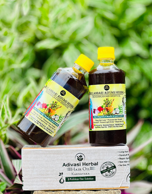 Adivasi Hakki Pikki Herbal Hair Oil