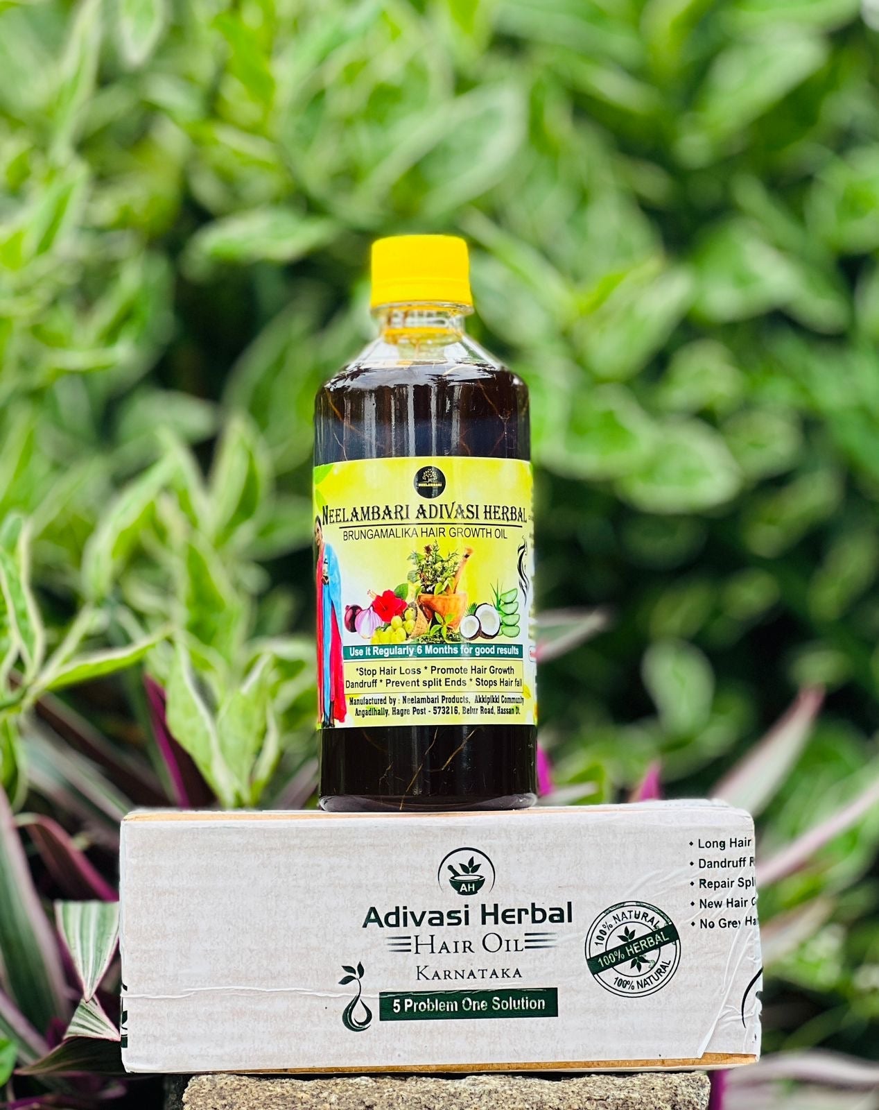 ADIVASI KARNATAKA HAKKI PIKKI HERBAL OIL